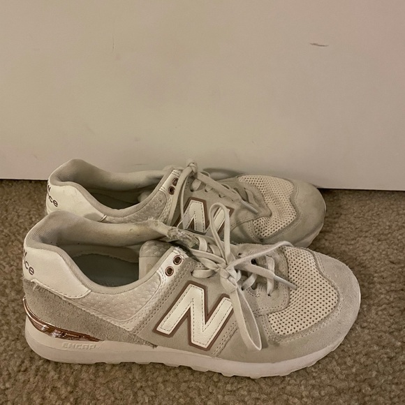 new balance sneakers size 7.5/8 - Picture 4 of 4